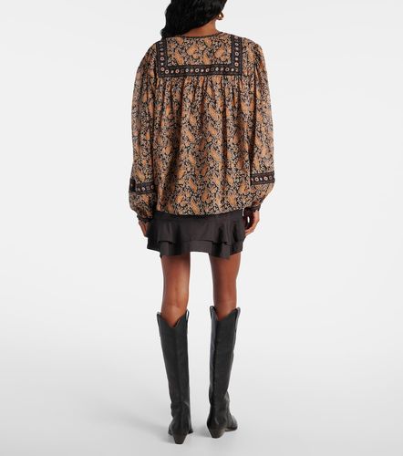Blusa Gayke de gasa de algodón estampada - Marant Etoile - Modalova