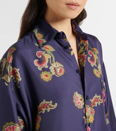 Etro Camisa de seda estampada - Etro - Modalova