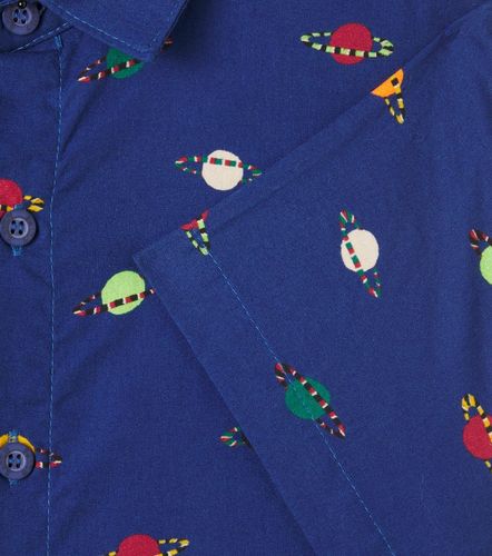 Fábula Camisa de algodón estampada - Fabula - Modalova