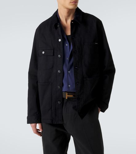 Tom Ford Hemdjacke aus Denim - Tom Ford - Modalova