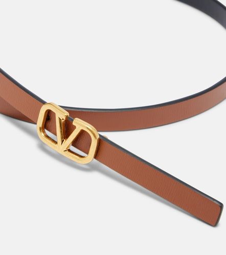 VLogo leather belt - Valentino Garavani - Modalova