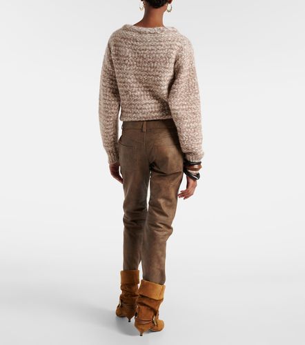 Gerade Hose Vanel aus Leder - Isabel Marant - Modalova