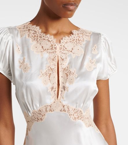 Dôen Vestido corto Junia de satén de seda - Doen - Modalova