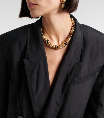 Blazer cruzado de seda - Saint Laurent - Modalova