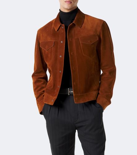 Tom Ford Suede field jacket - Tom Ford - Modalova