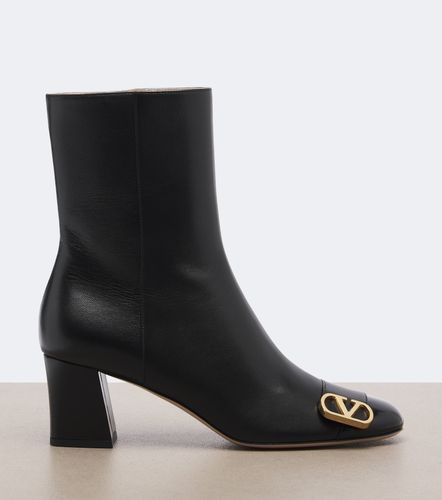 Botines Veeside de piel con VLogo - Valentino Garavani - Modalova