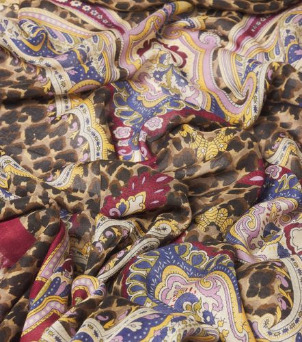 Pañuelo de modal y cachemir estampado - Etro - Modalova