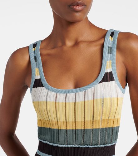Alaia Knitted striped minidress - Alaia - Modalova
