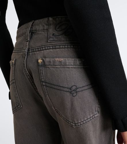 Jeans rectos con lentejuelas - Blumarine - Modalova
