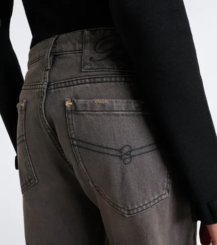 Blumarine Sequined wide-leg jeans - Blumarine - Modalova