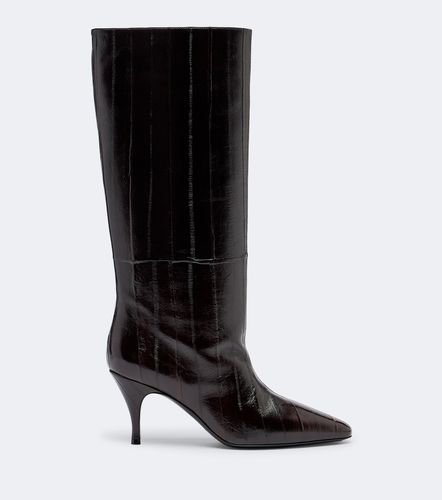 Silhouette leather knee-high boots - Herbert Levine - Modalova