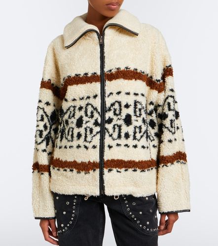 Marant Etoile Giacca Luka in teddy - Marant Etoile - Modalova