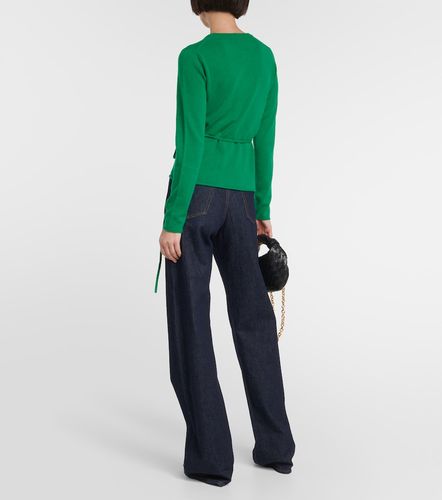 Pullover in lana e cashmere con cintura - Jardin des Orangers - Modalova