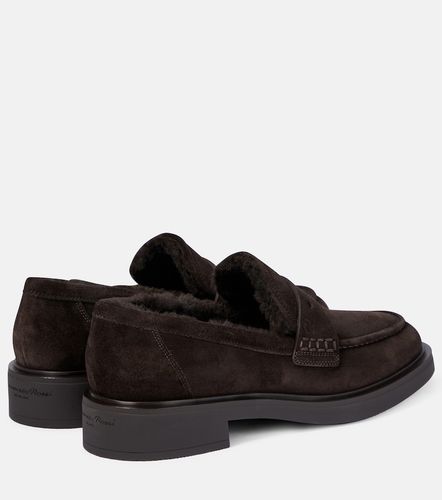 Loafers Harris aus Veloursleder - Gianvito Rossi - Modalova