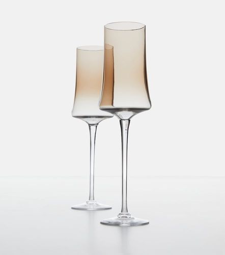 Set de 2 copas de champán de cristal de Murano - Brunello Cucinelli - Modalova