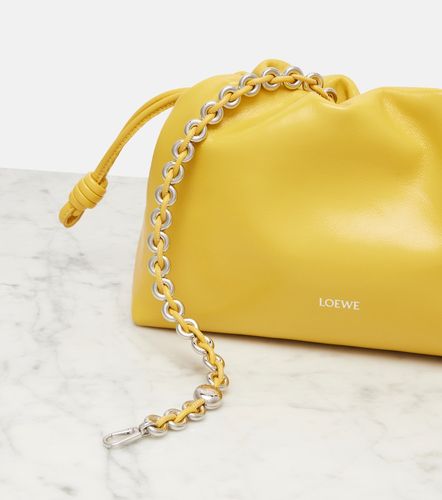 Flamenco Medium leather clutch - Loewe - Modalova