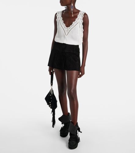 Minifalda Dilara de ante - Isabel Marant - Modalova
