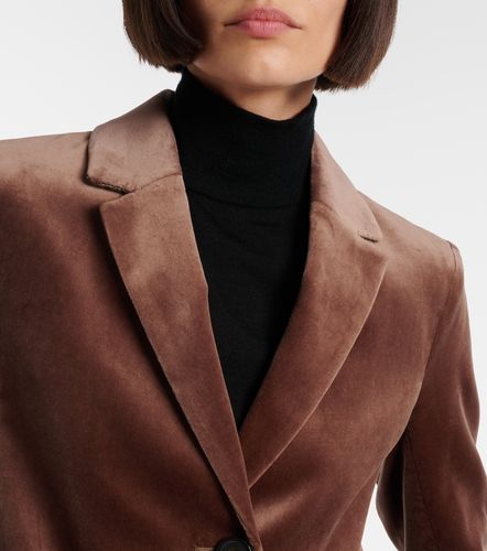 Blazer Agata in velluto di cotone - 'S Max Mara - Modalova