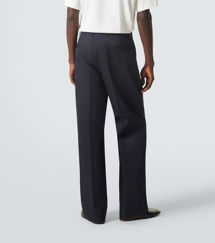 Pantalones rectos de sarga de algodón - Gucci - Modalova