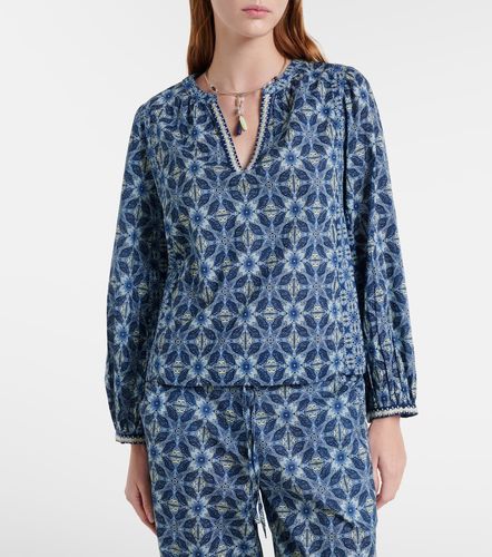 Blusa Claude de algodón estampada - Velvet - Modalova