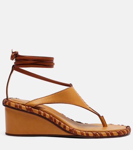 Zimmermann Leather wedge sandals - Zimmermann - Modalova