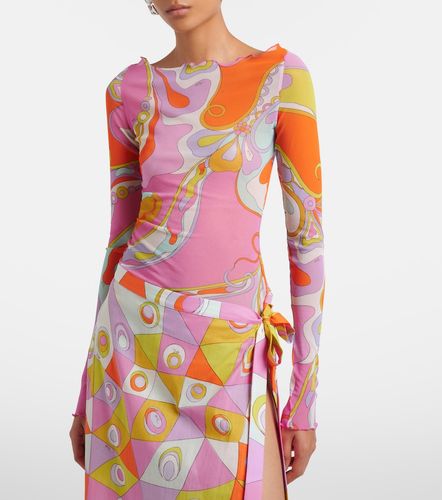Top Orchidee de tul semitransparente - Pucci - Modalova