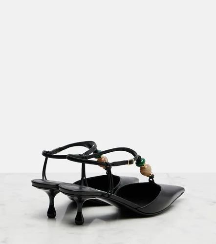 Slingback-Pumps Lauri aus Leder - Jimmy Choo - Modalova