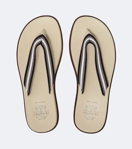 Sandalias a rayas - Brunello Cucinelli - Modalova