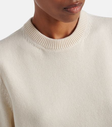 Alaïa Pullover in misto cashmere e lana cropped - Alaia - Modalova