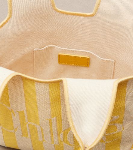 Stripy Mini jacquard top-handle bag - Chloe - Modalova