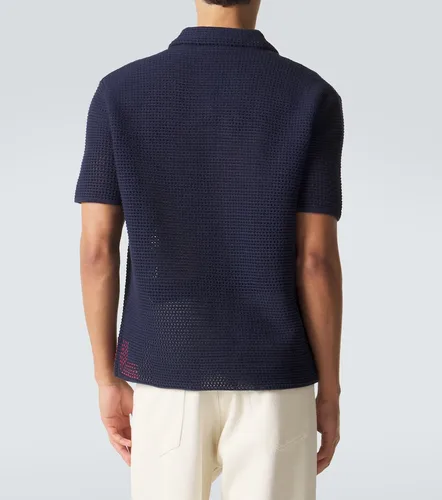 Polo Batten de croché de algodón - Orlebar Brown - Modalova