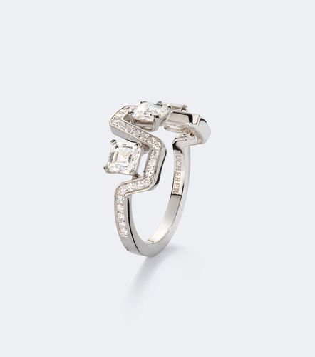 Skyline 18kt white gold ring with diamonds - Bucherer Fine Jewellery - Modalova