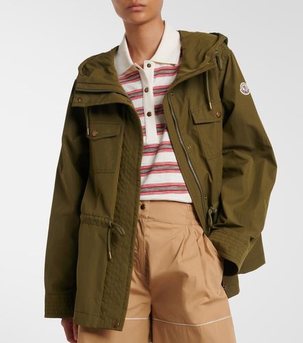 Moncler Polo de algodón a rayas - Moncler - Modalova