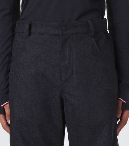 Pantalones de esquí de lana virgen - Moncler Grenoble - Modalova