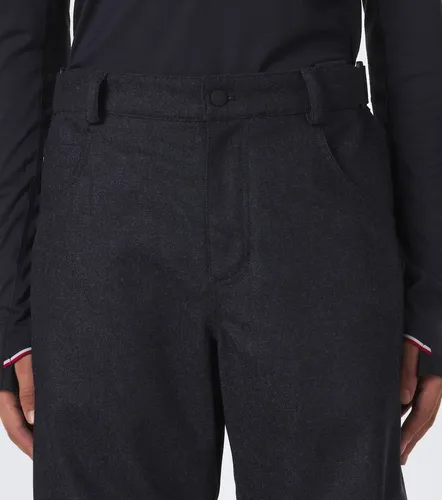 Virgin wool ski salopettes - Moncler Grenoble - Modalova