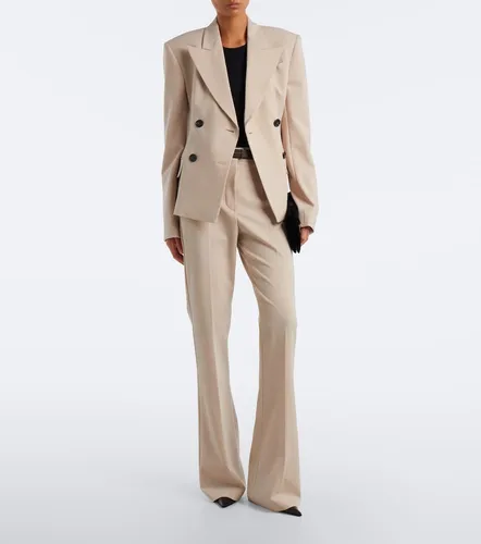 Double-breasted wool-blend blazer - Sportmax - Modalova
