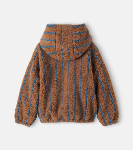 Chaqueta de teddy de algodón a rayas - Tinycottons - Modalova