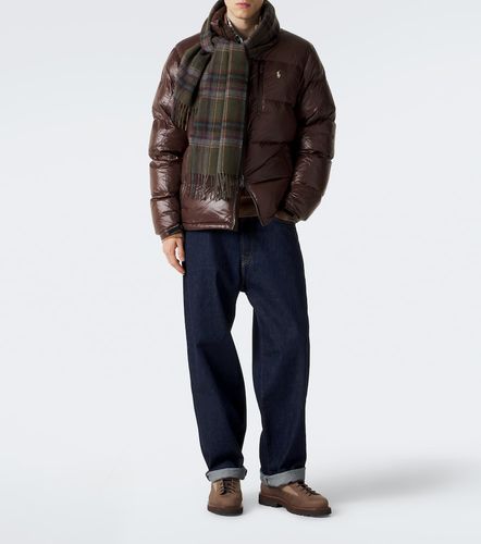 Checked fringed wool scarf - Polo Ralph Lauren - Modalova
