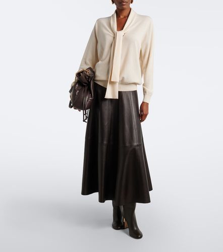 Pullover in lana e cashmere con laccetti - Jardin des Orangers - Modalova