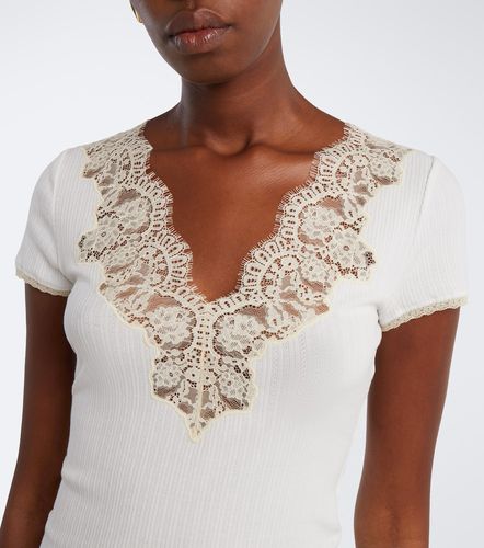 Dôen Camiseta Nalia de pointelle en mezcla de algodón - Doen - Modalova