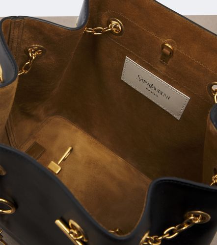 Le Sailor Small leather bucket bag - Saint Laurent - Modalova