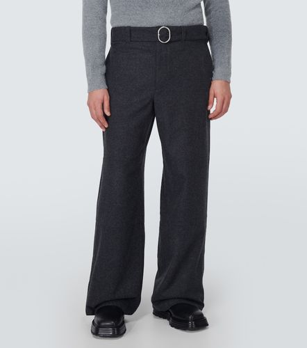 Virgin wool wide-leg pants - Jil Sander - Modalova