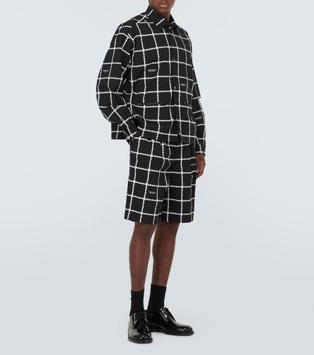 Chaqueta en mezcla de lana estampada - Undercover - Modalova