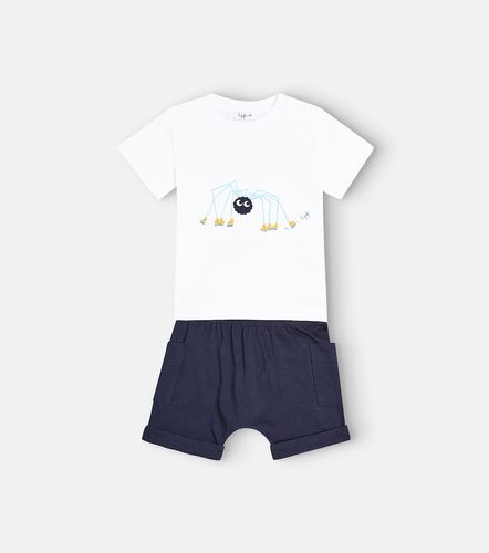 Bebé - set de camiseta y shorts de algodón - Il Gufo - Modalova