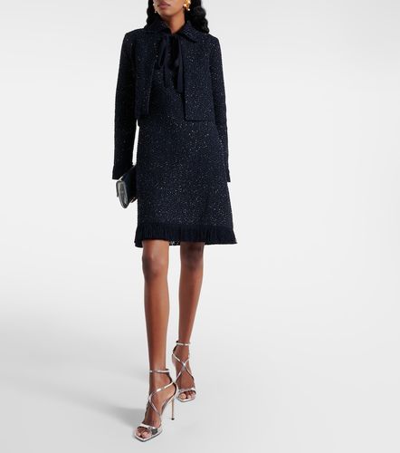 Abito corto in misto cotone - Oscar de la Renta - Modalova