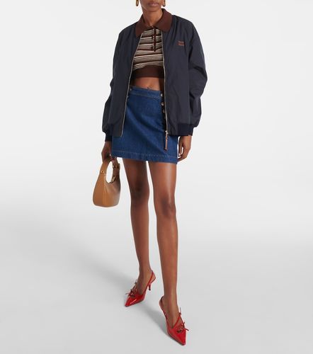 Frame Sailor Snap denim miniskirt - Frame - Modalova