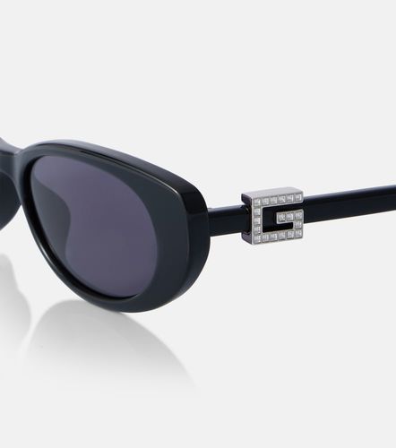 Gafas de sol cat-eye adornadas - Gucci - Modalova