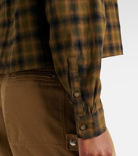 Camicia cropped Telina in cotone a quadri - Marant Etoile - Modalova