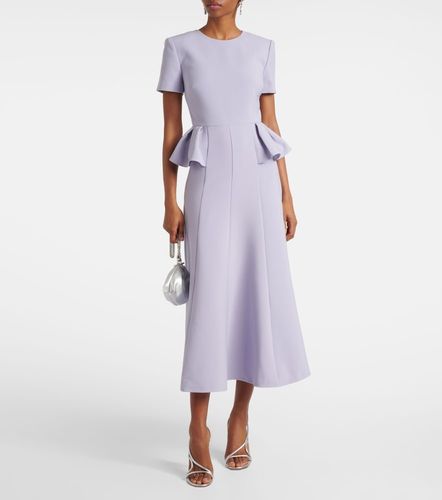 Abito midi in crêpe peplum - Roland Mouret - Modalova