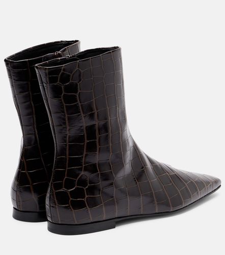 Toteme Botines de piel grabada - Toteme - Modalova